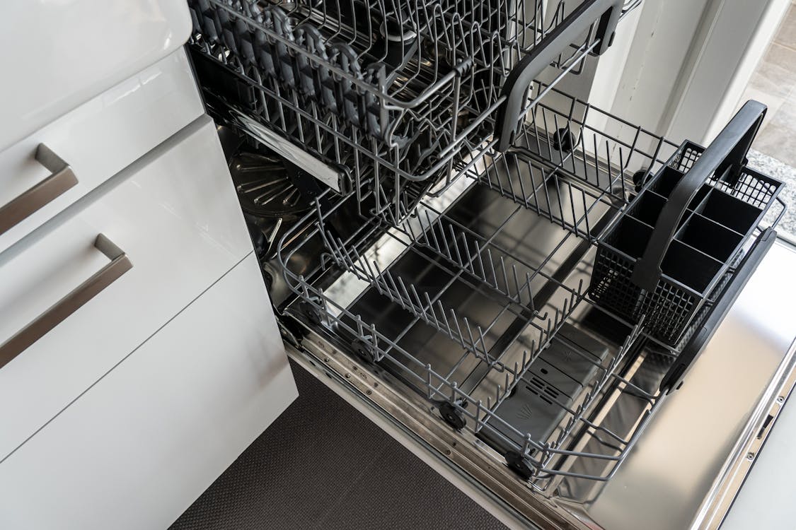 Free Empty Dishwasher  Stock Photo