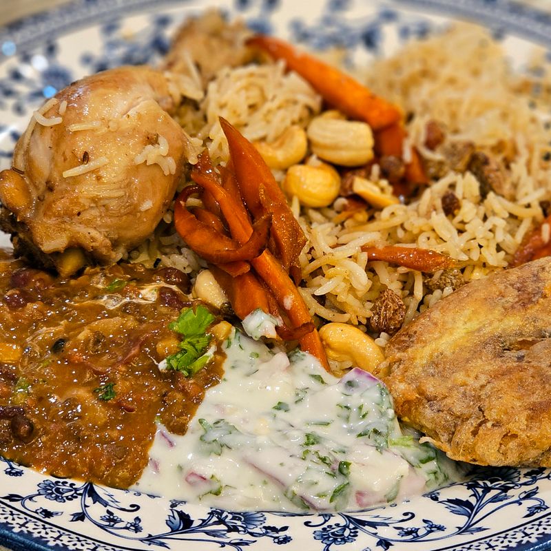 Middle Eastern Chicken Pilaf with Warm Spices