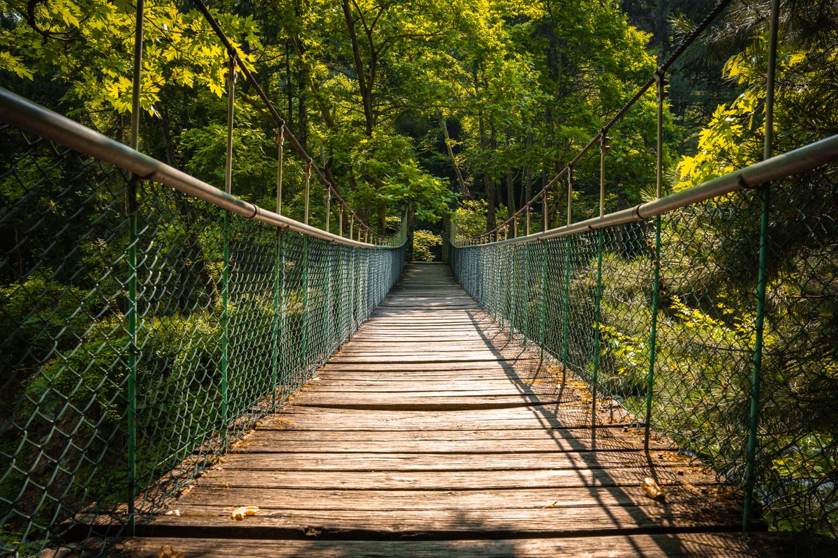Chase Waterfalls and Cross the Suspension Bridges