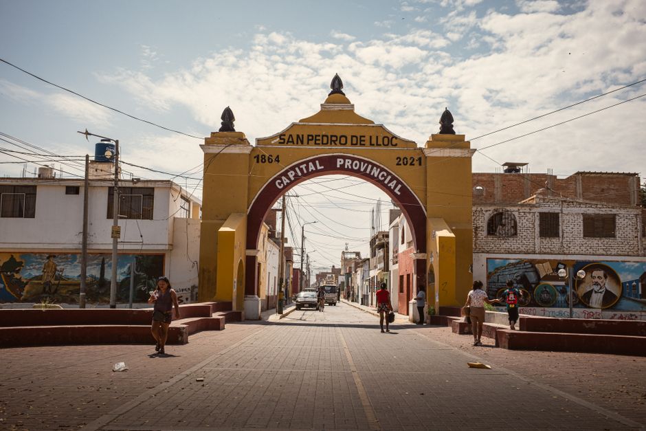 San Vicente de Cañete, Peru - travel photo
