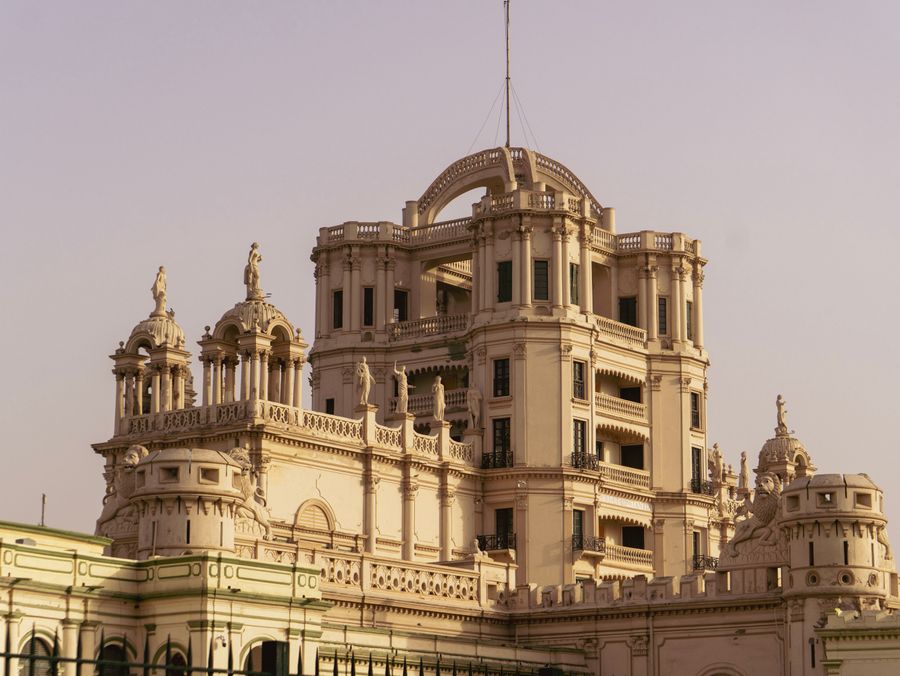 The heritage campus of Gurukul Heritage Academy Jaipur during a family visit