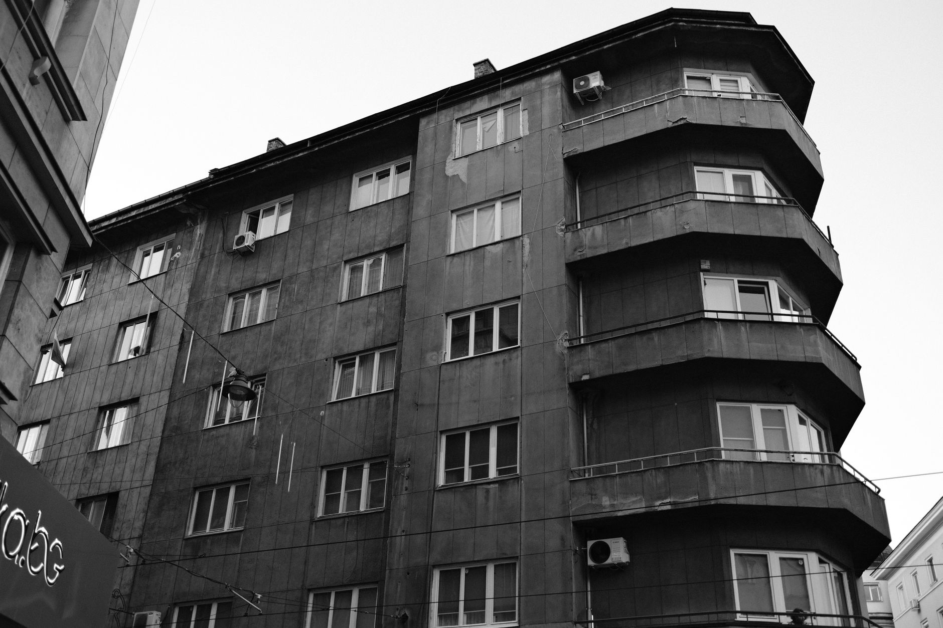 Panel apartment blocks in Lyulin district on Sofias western edge