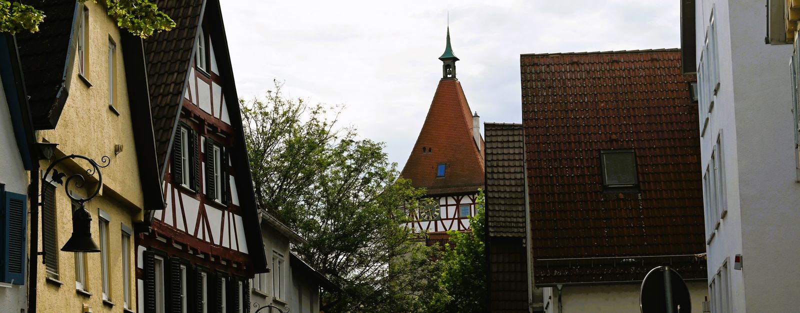 Explore the quaint streets of Baden-Württemberg with historic half-timbered houses.