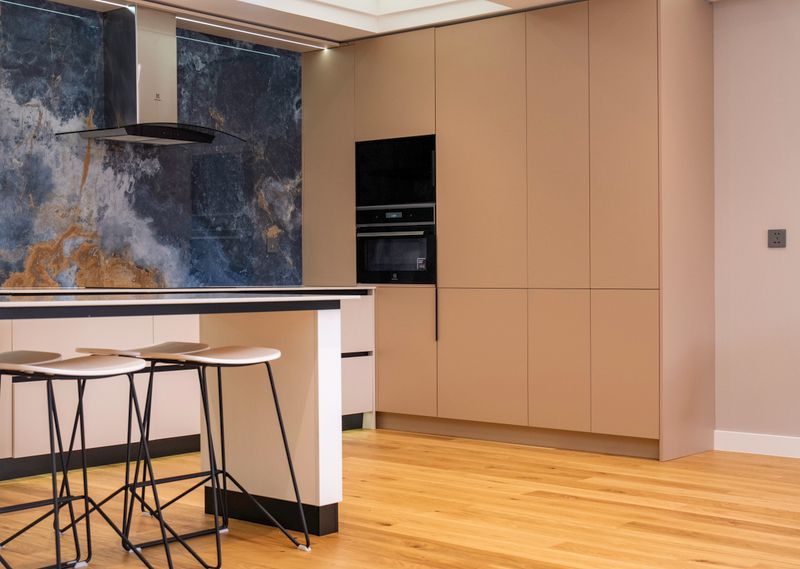 Bookmatched Marble