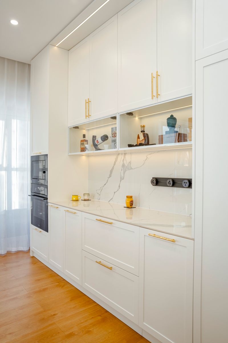 Slate Blue Cabinets