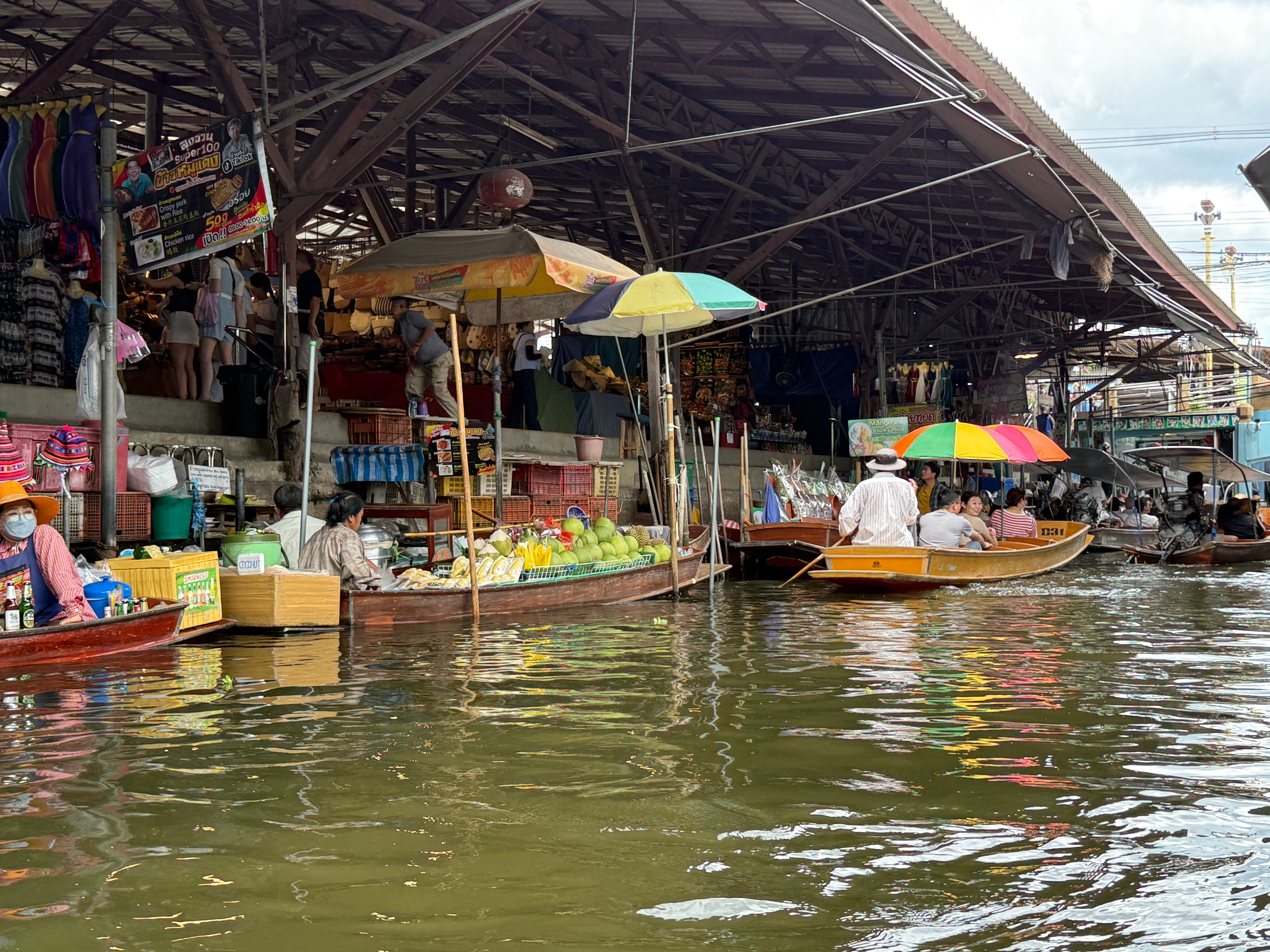Marché flottant de Damnoen Saduak