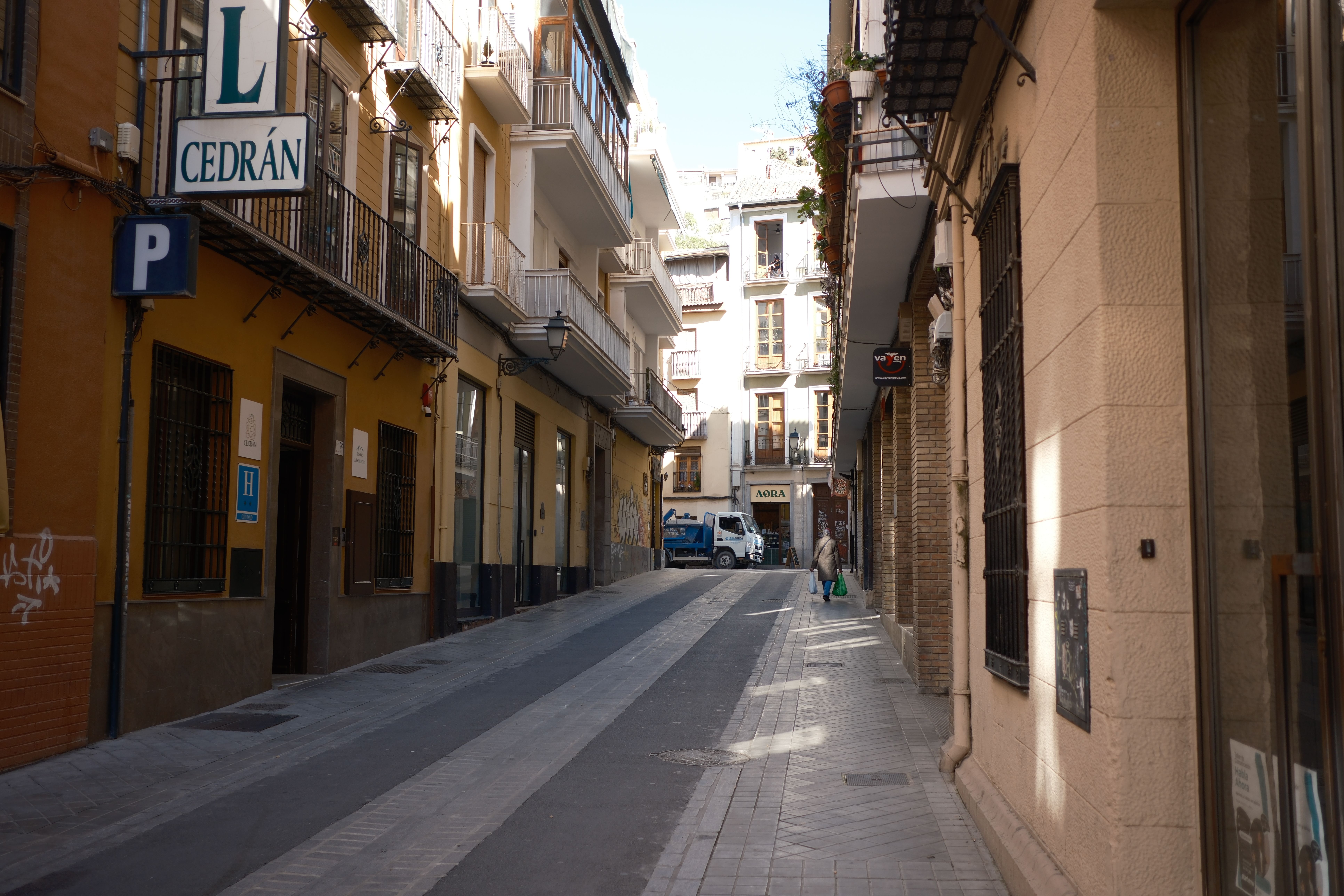 Scène de vie quotidienne, à l’image d’un jour ordinaire à granada.