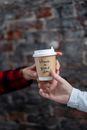 Disposable Cup with a Message