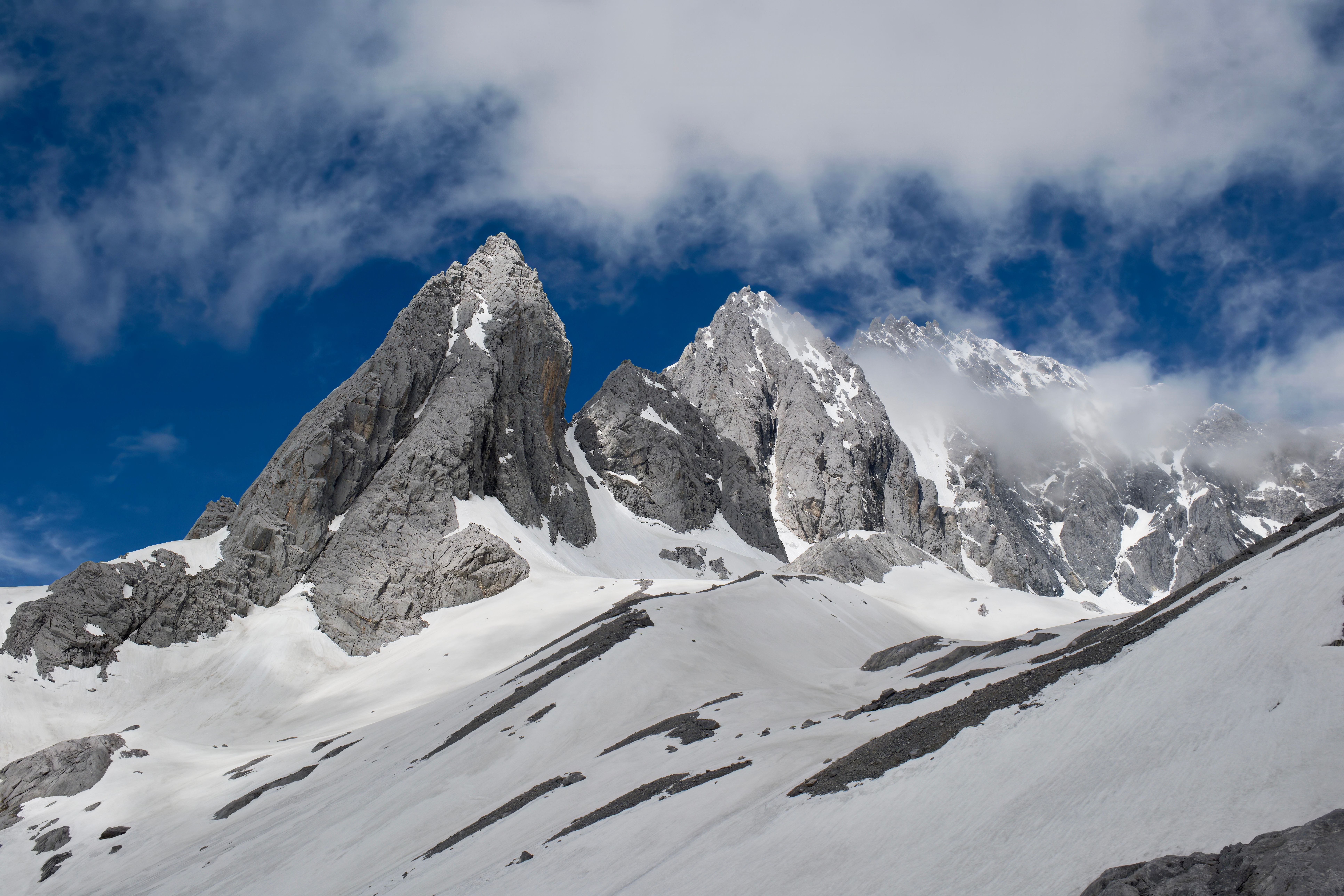 玉龙雪山冰川公园大索道4506米观景台