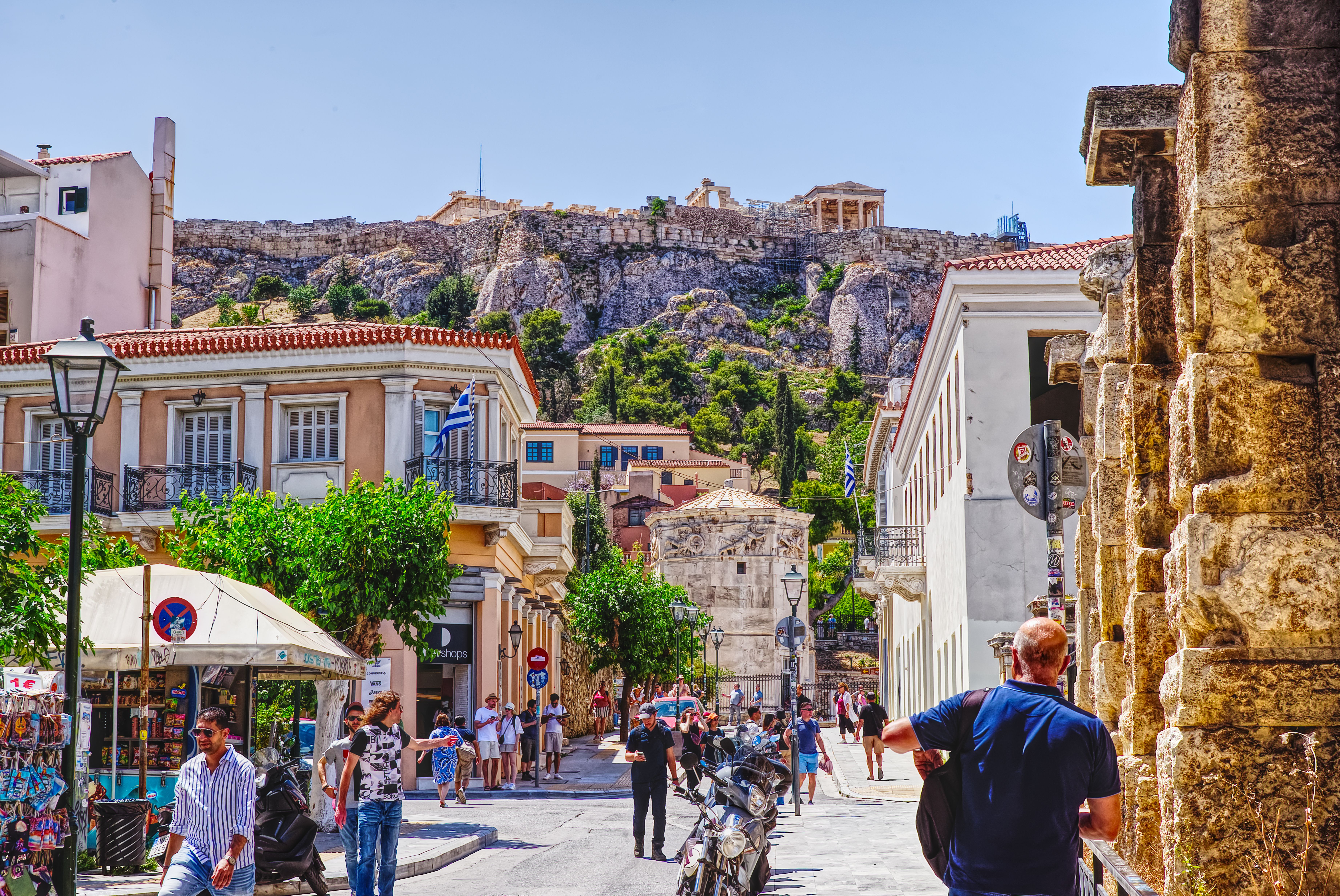 Landmarks in Plaka