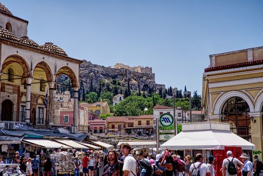 Plaka and Anafiotika walk at sundown — Athens
