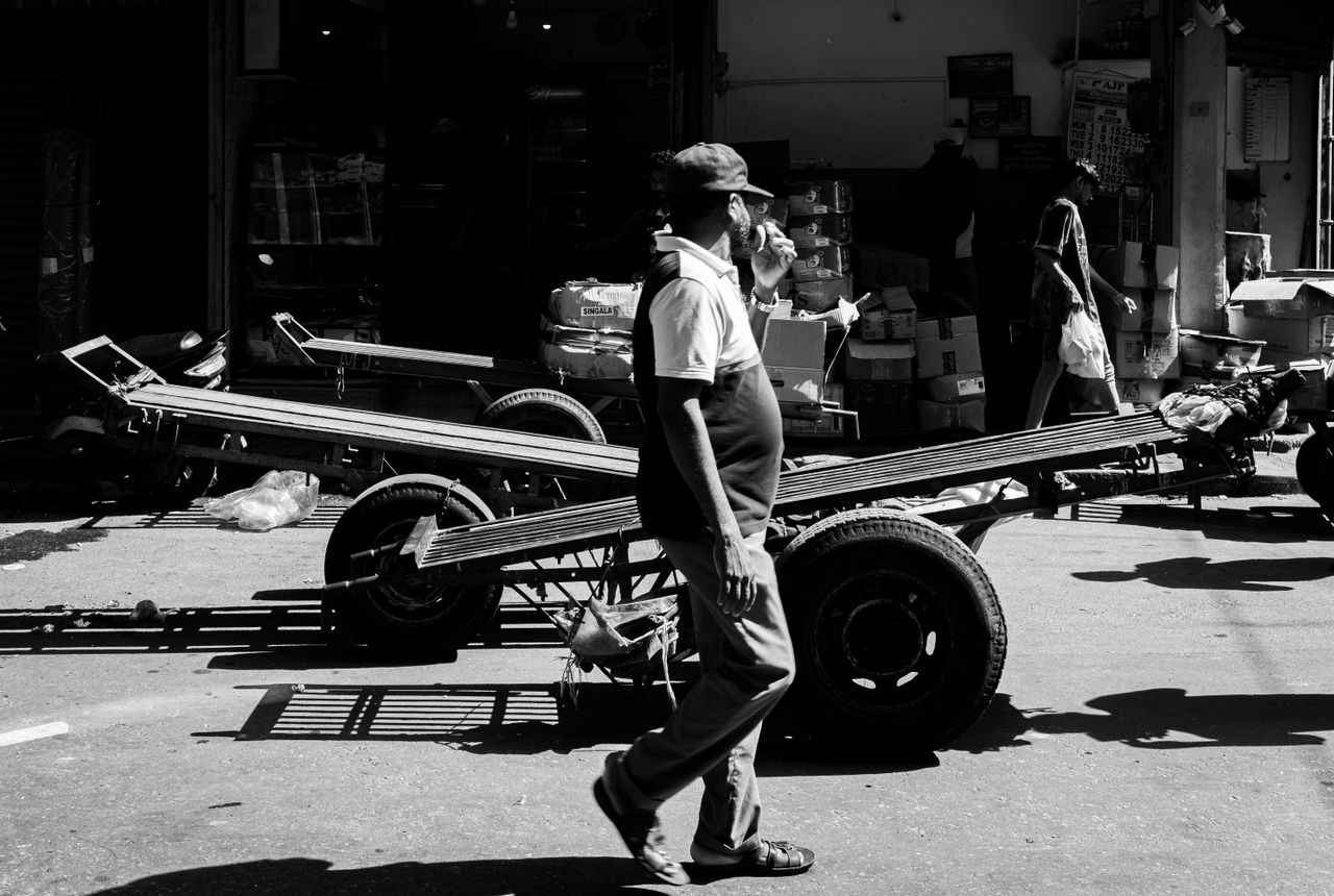 Man and van Elswick — removals work in progress