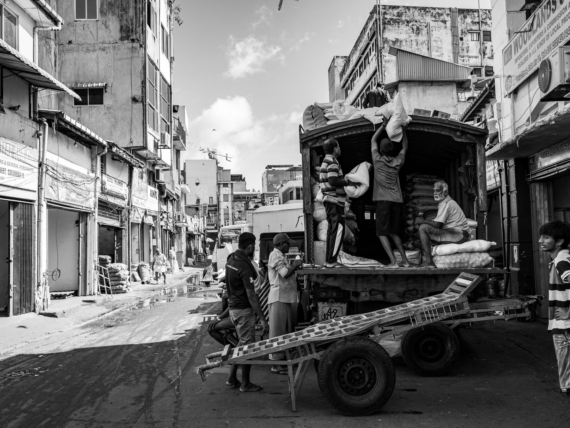 Man and Van in Cuxton, South East — man and van team loading a removal van