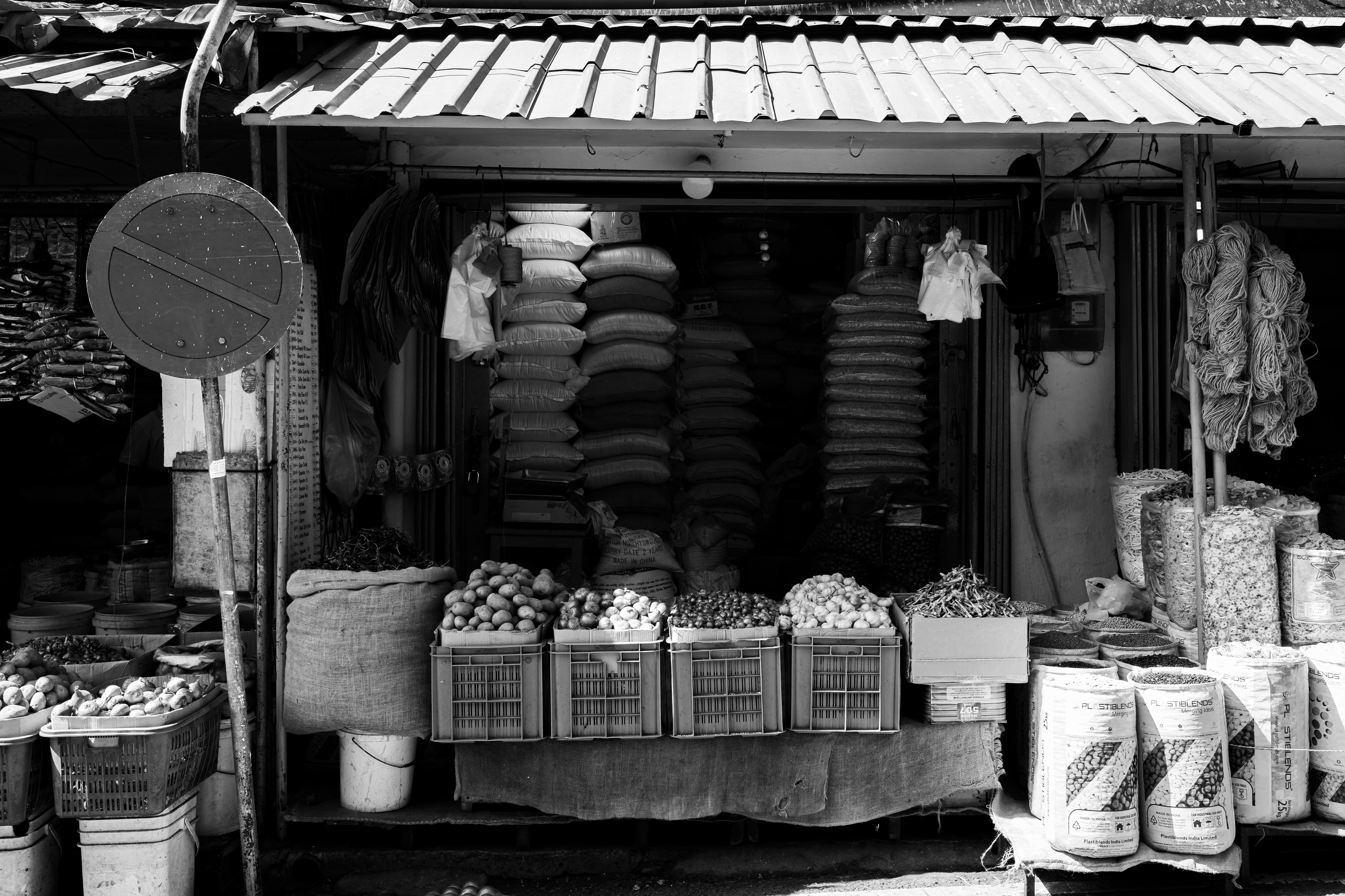 Comrie — belongings being loaded for transport to storage