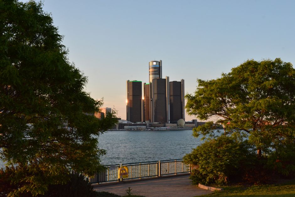 modern Detroit office building housing legal professionals modern Detroit office building housing legal professionals