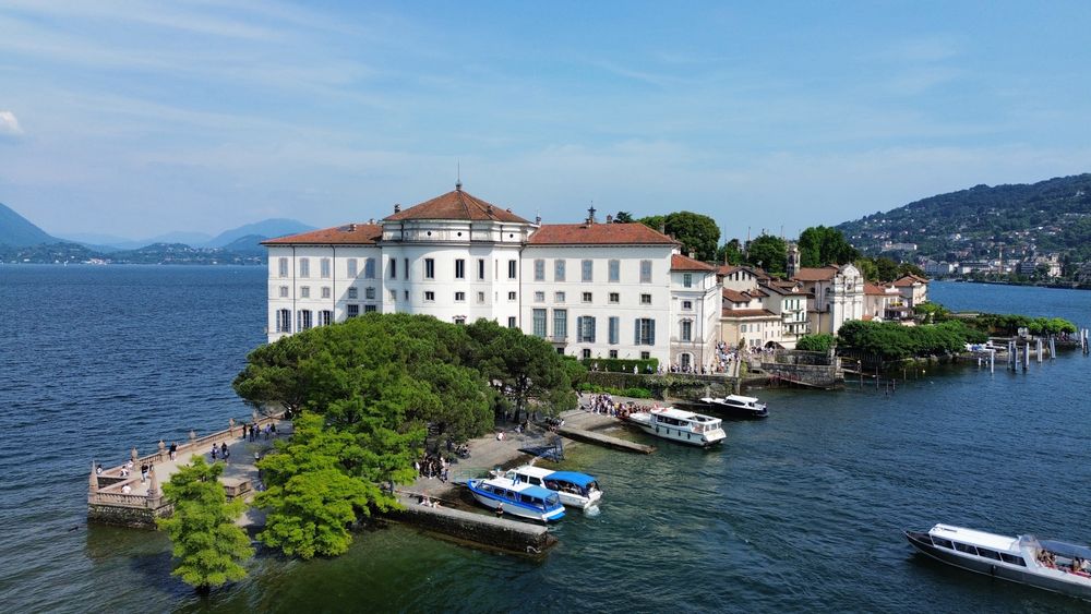 Grădinile terasate baroce de pe Isola Bella, Lacul Maggiore