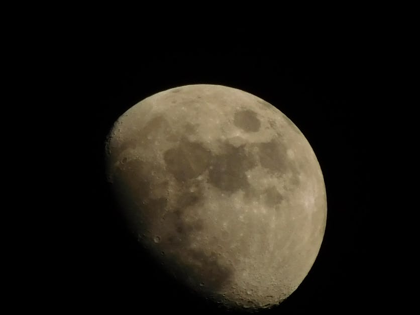 Free stock photo of dark, moon, night