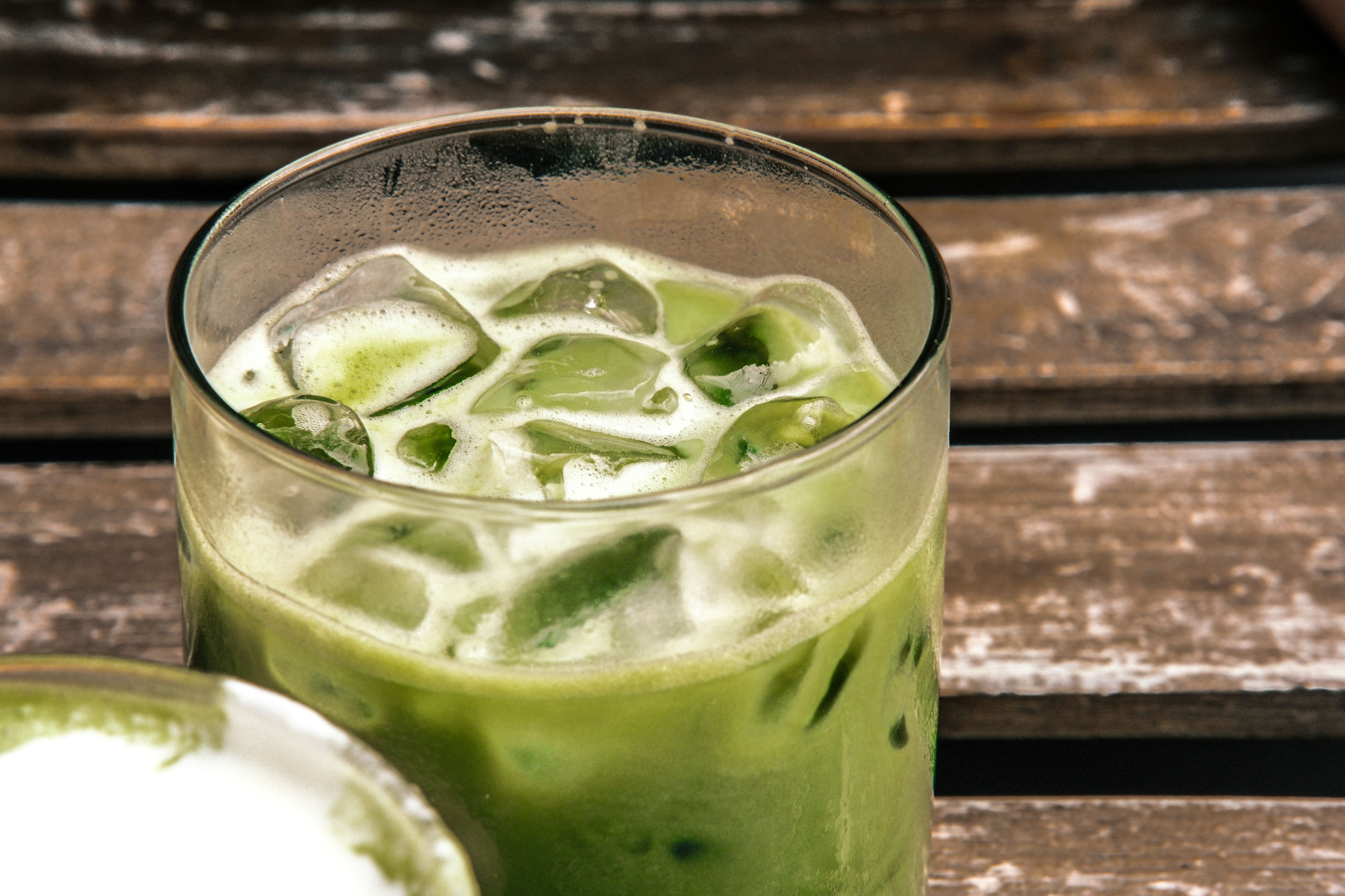 Healthy Iced Matcha Latte