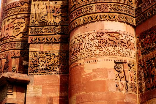 Qutub Minar sunset with architect — Delhi