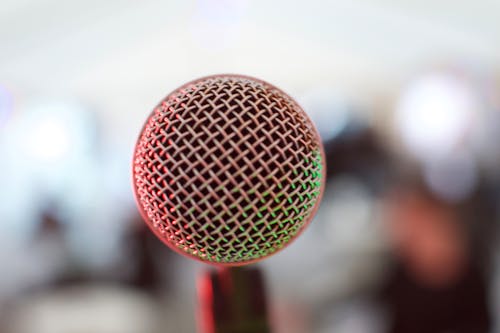 Free stock photo of microphone, stage