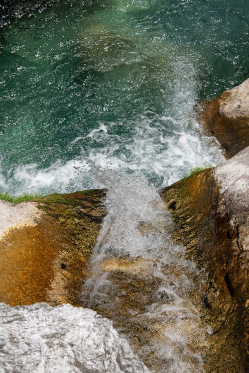 Free Stunning view of cascading waters in Sapadere Canyon, Antalya, Türkiye. Stock Photo