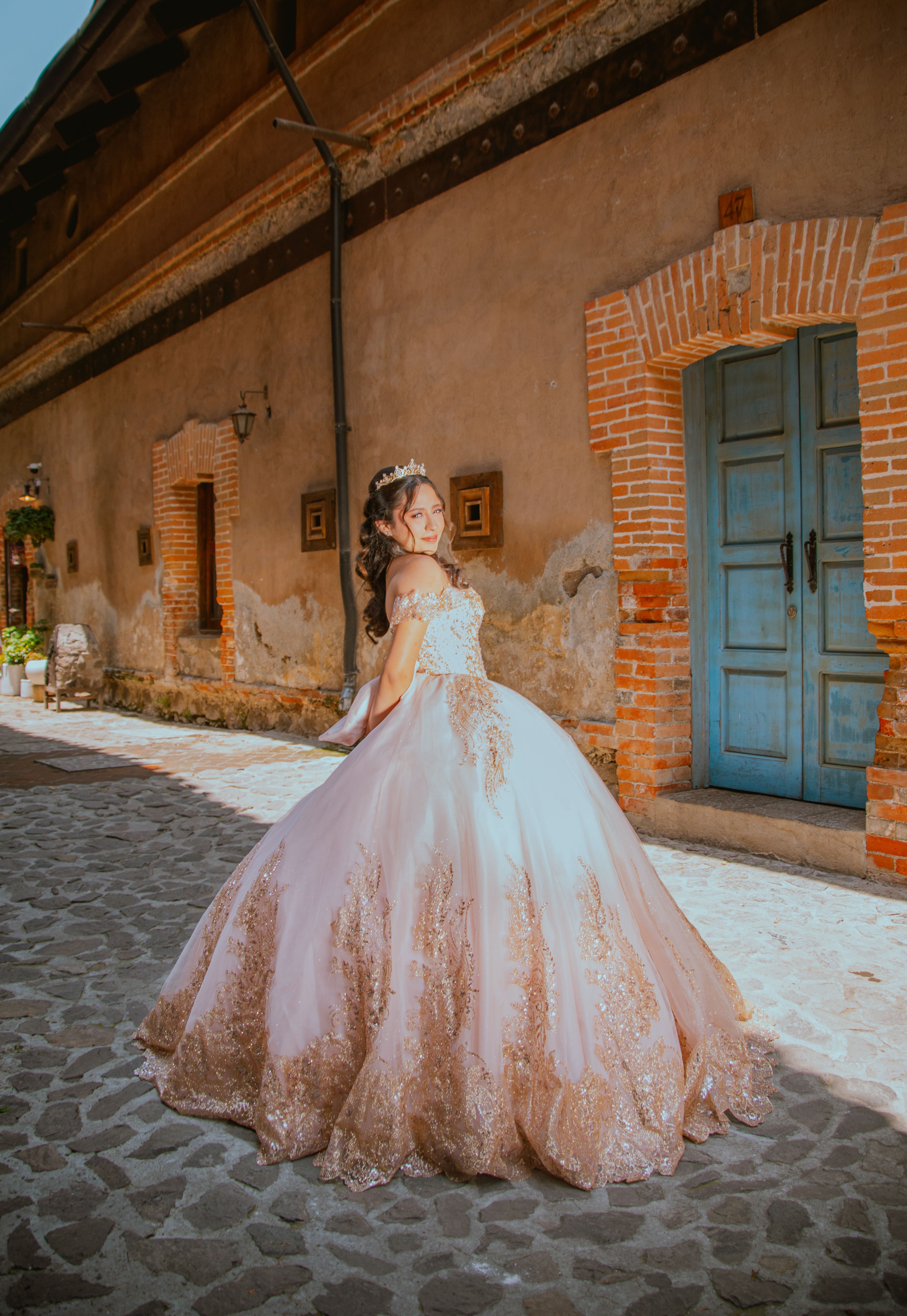 Quinceañera celebration dress