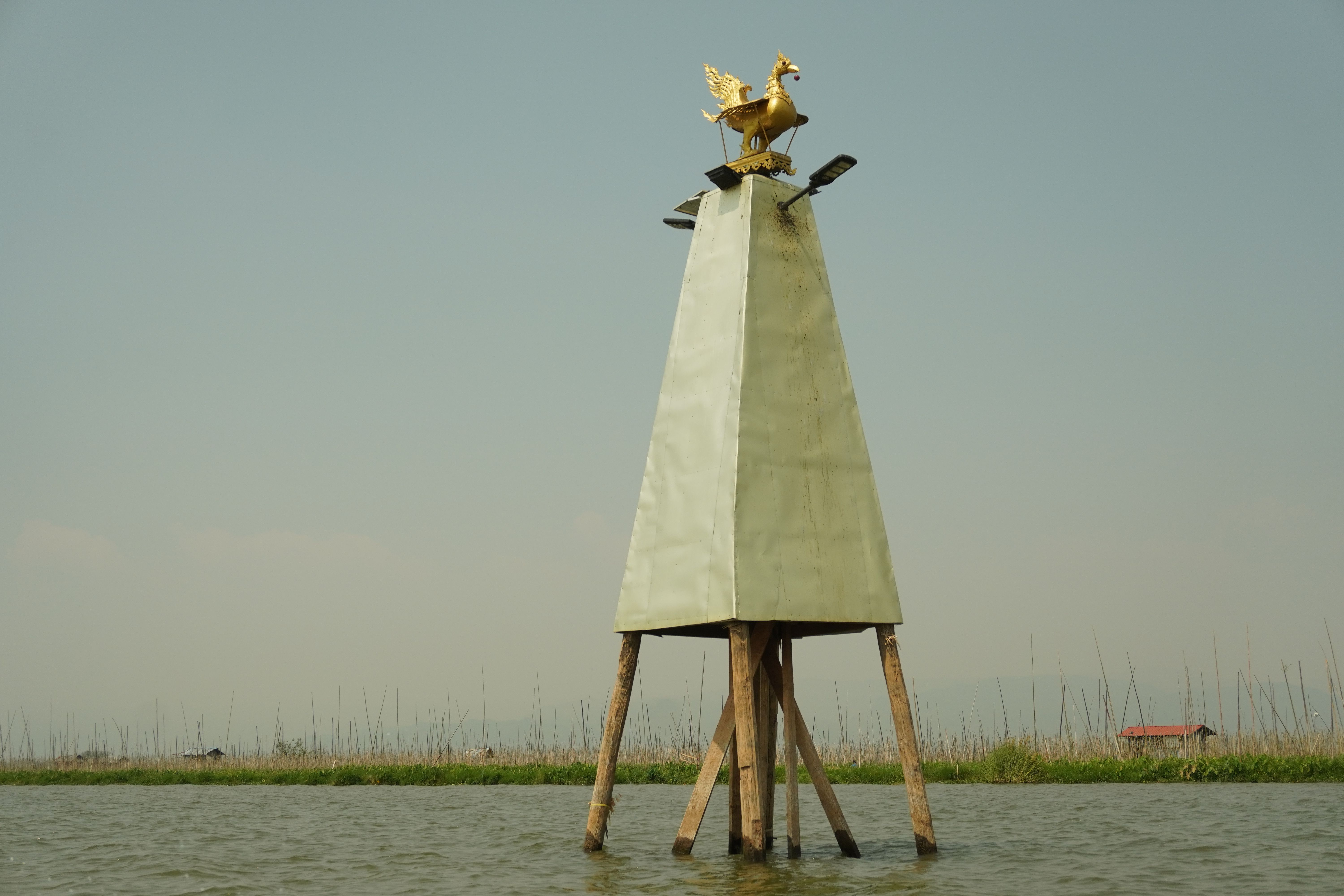 Landmarks in Inle Lake