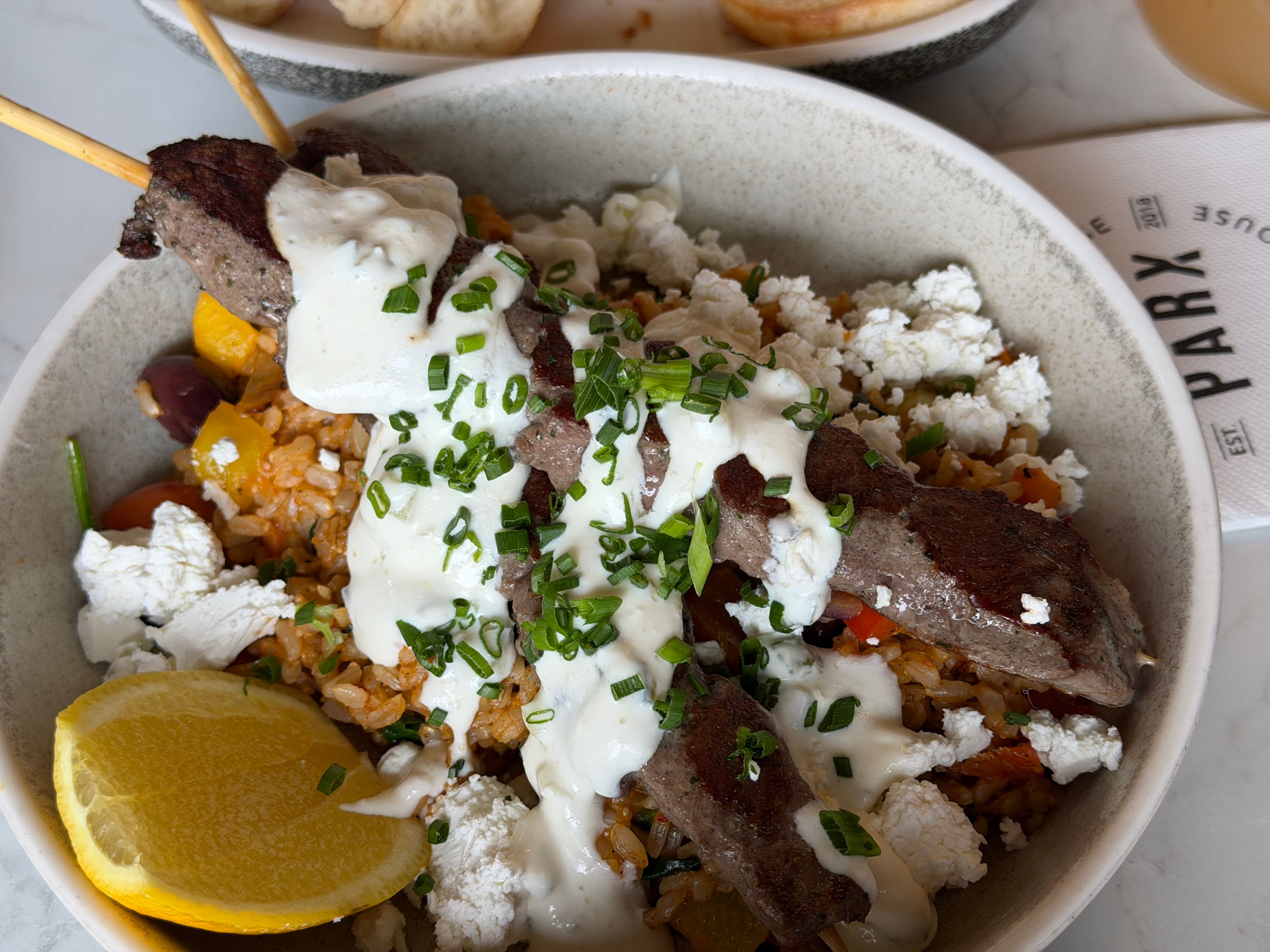 Slow-Cooked Gyro with Quick Pickles