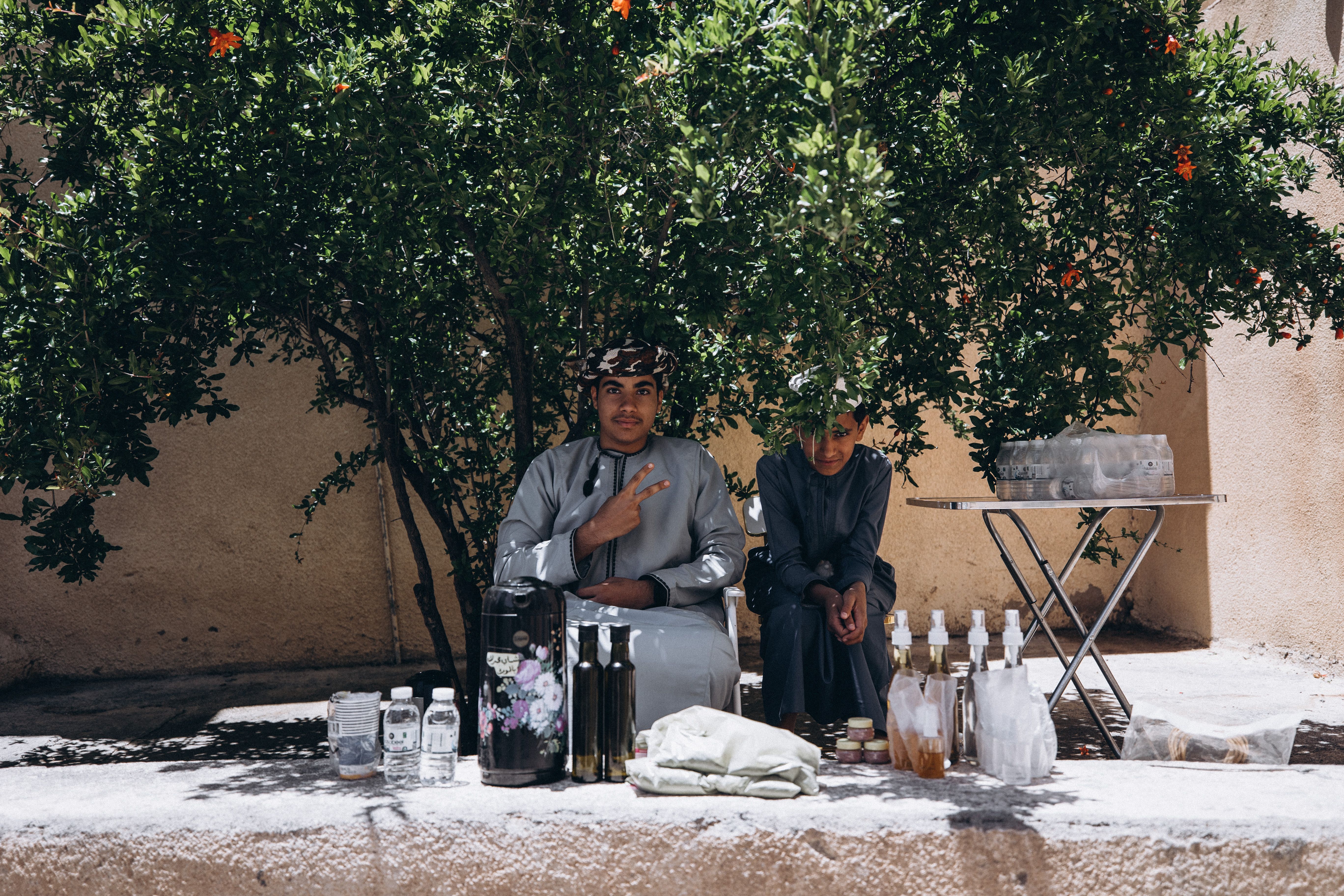 Camping pod Jebel Shams