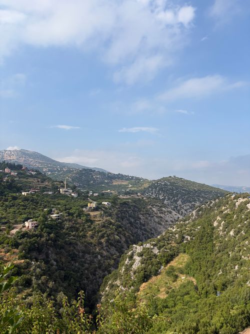 Free Breathtaking view of Mersin's lush green hills under a clear blue sky, showcasing natural beauty. Stock Photo