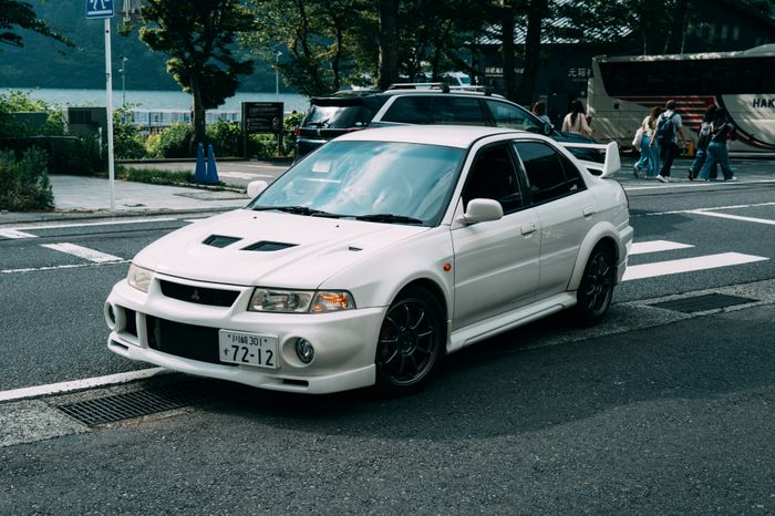 Modern Japanese sports car