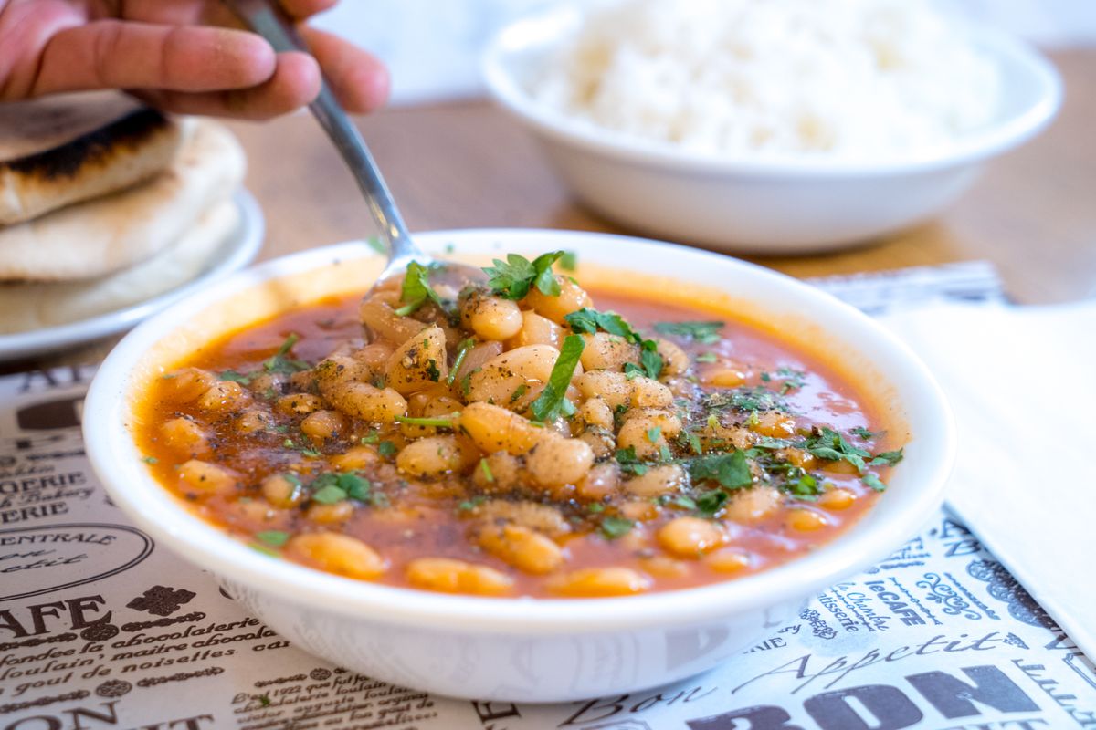 Fasolada (guiso griego de alubias), receta con su lista de la compra