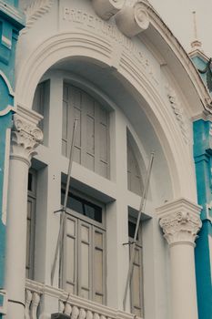 Photo of the historic Prefecture Building in Natal, Brazil showcasing elegant architectural details.
