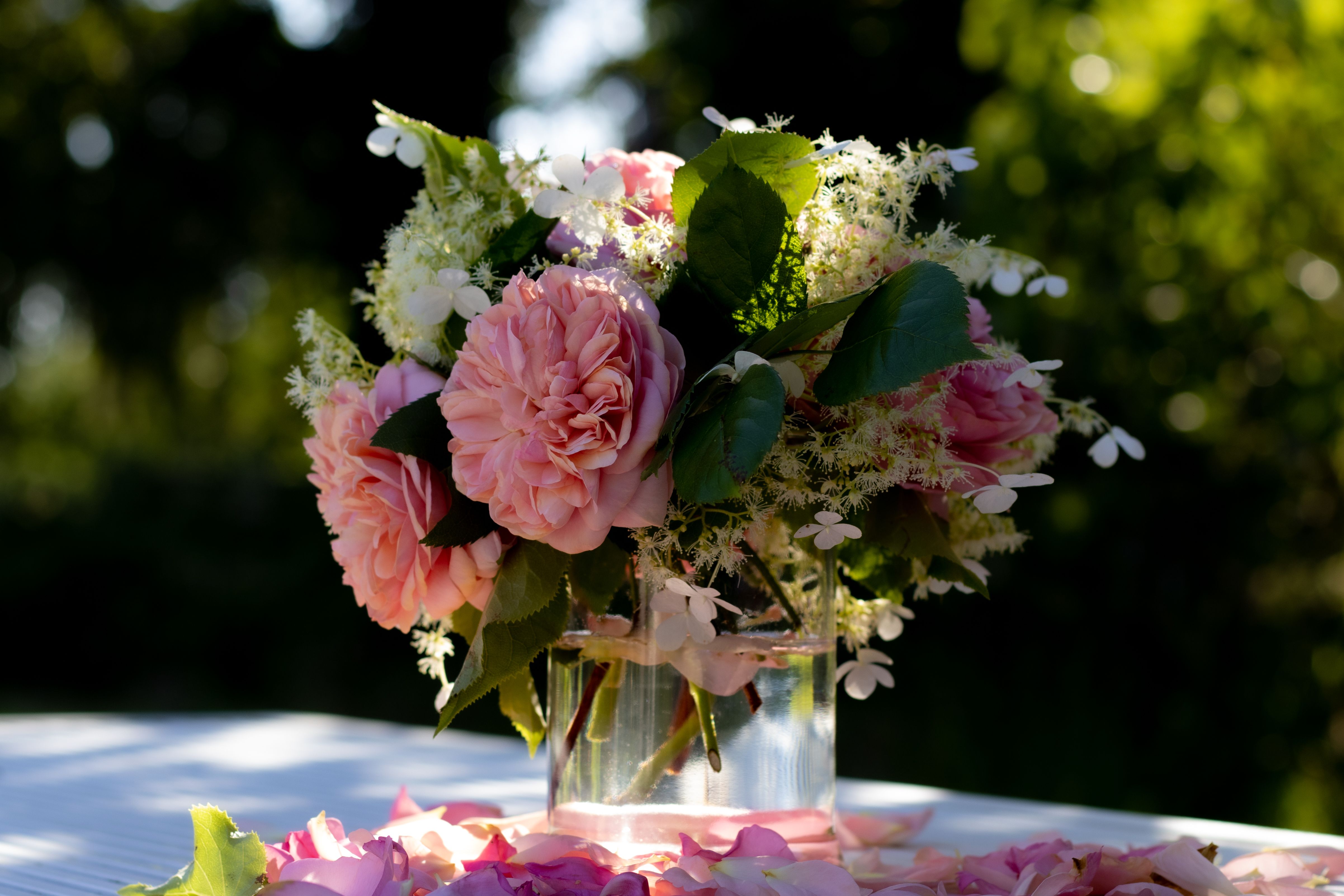 Composition florale pour événement