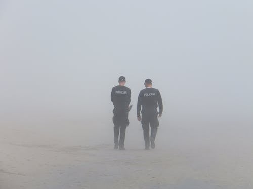 Kostenlos Zwei Polizisten Stock-Foto