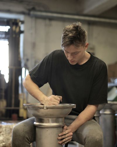Craftsmen at work