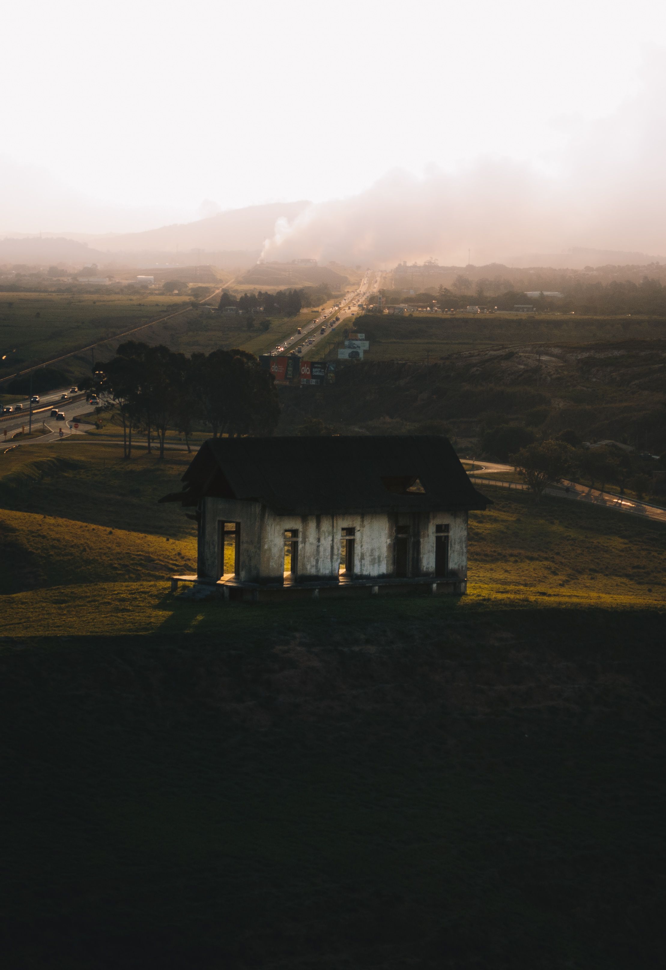 Abandoned House on Green Grass Field · Free Stock Photo
