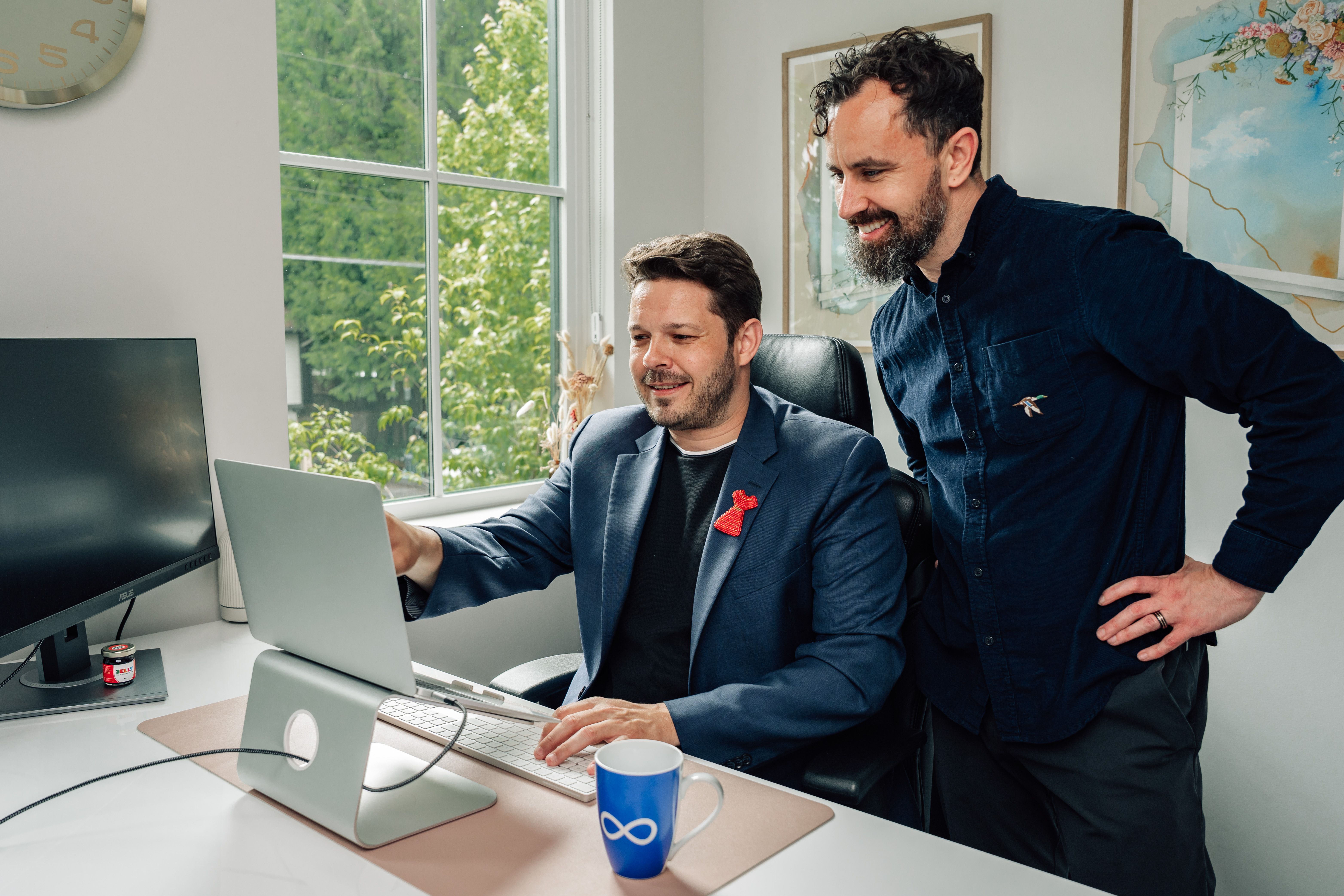 Hurlingham — office relocation team moving desks and equipment