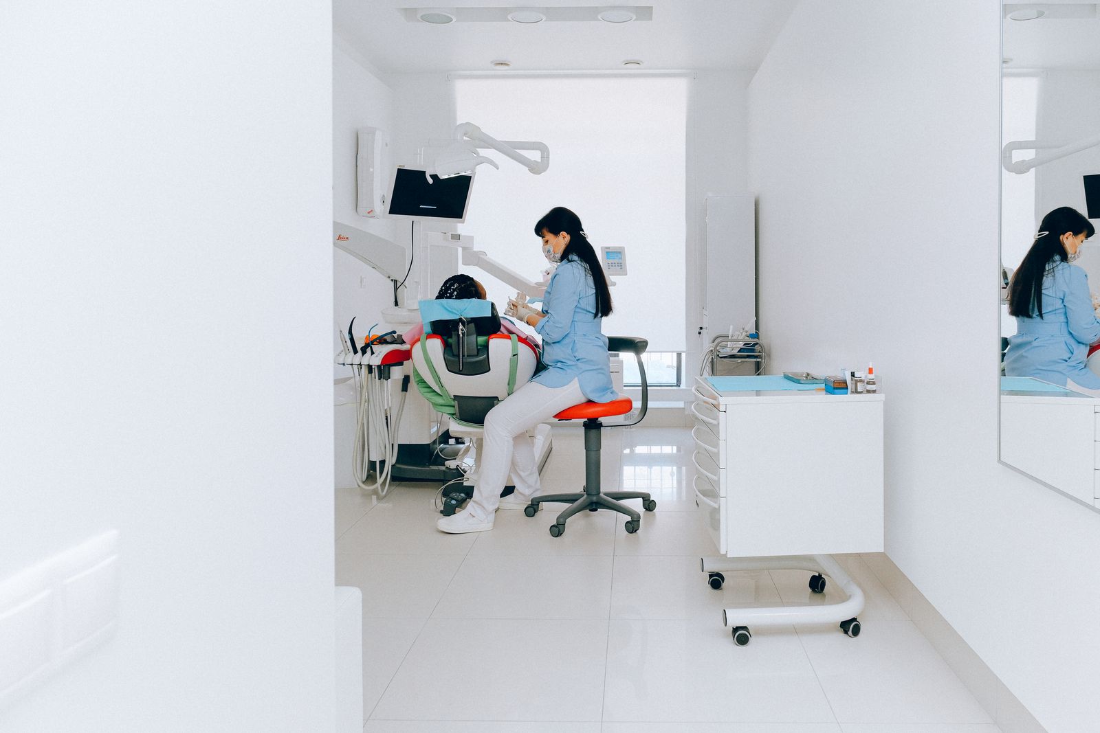 Ambiente de atendimento odontológico