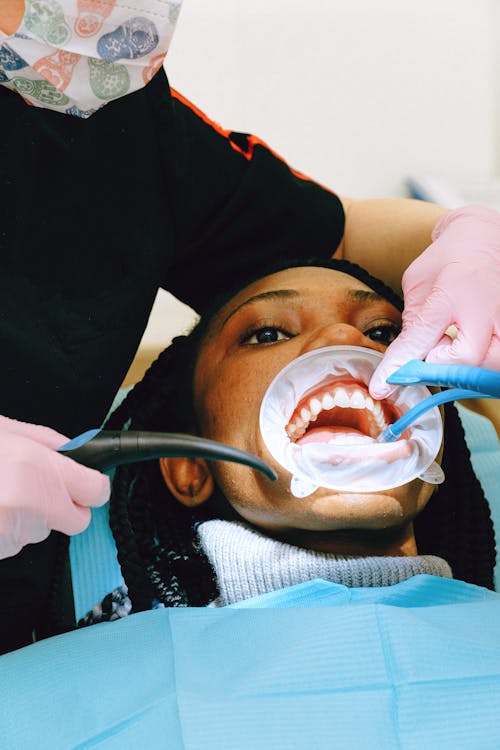 Free Dental Cleaning Stock Photo