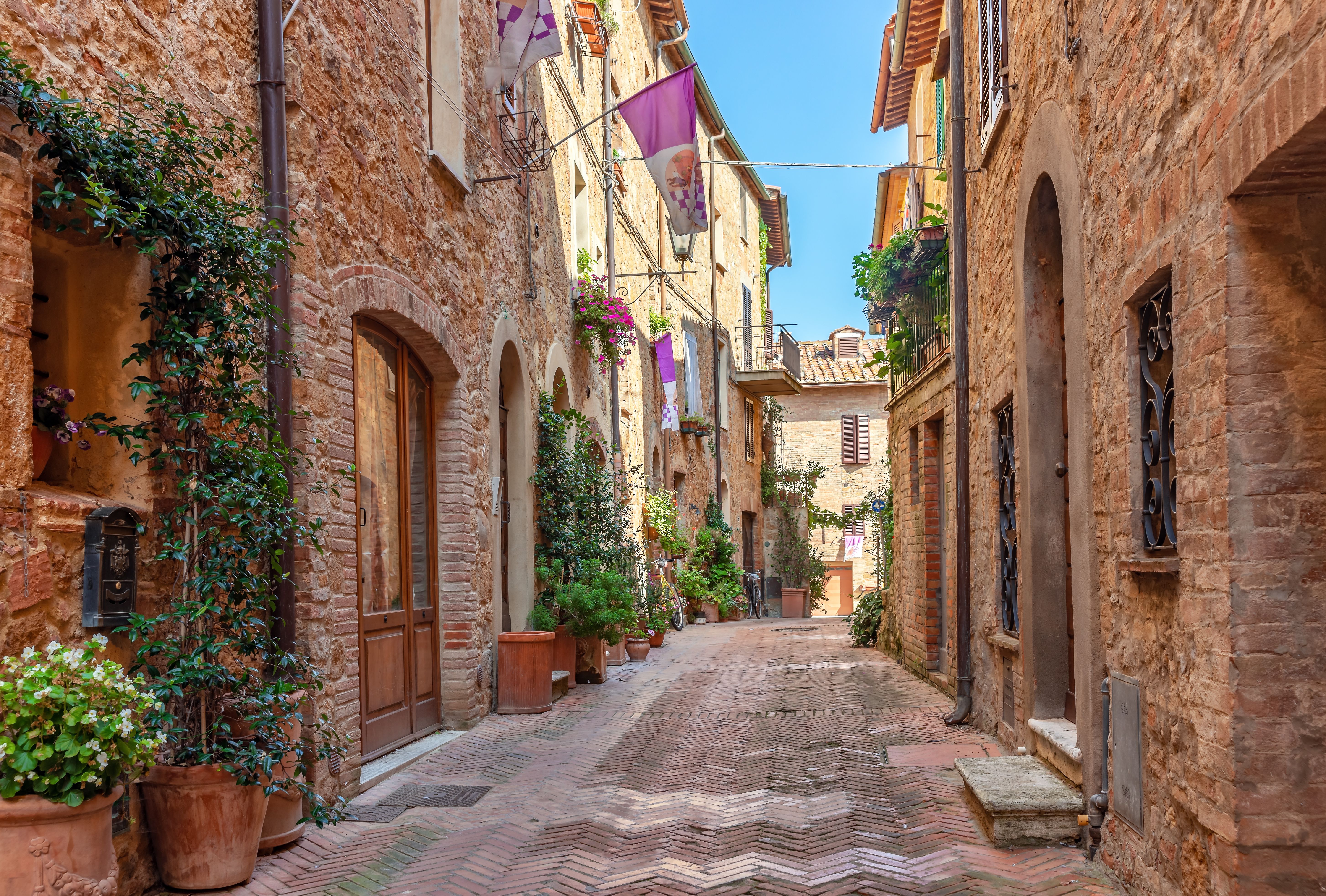 Pienza — Street, Pienza