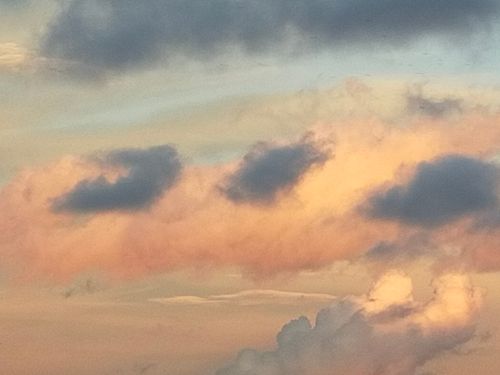 Free stock photo of above the clouds, aesthetic sky, sky colors Stock Photo