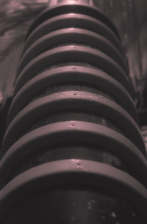 Free stock photo of art, black and white background, circles Stock Photo