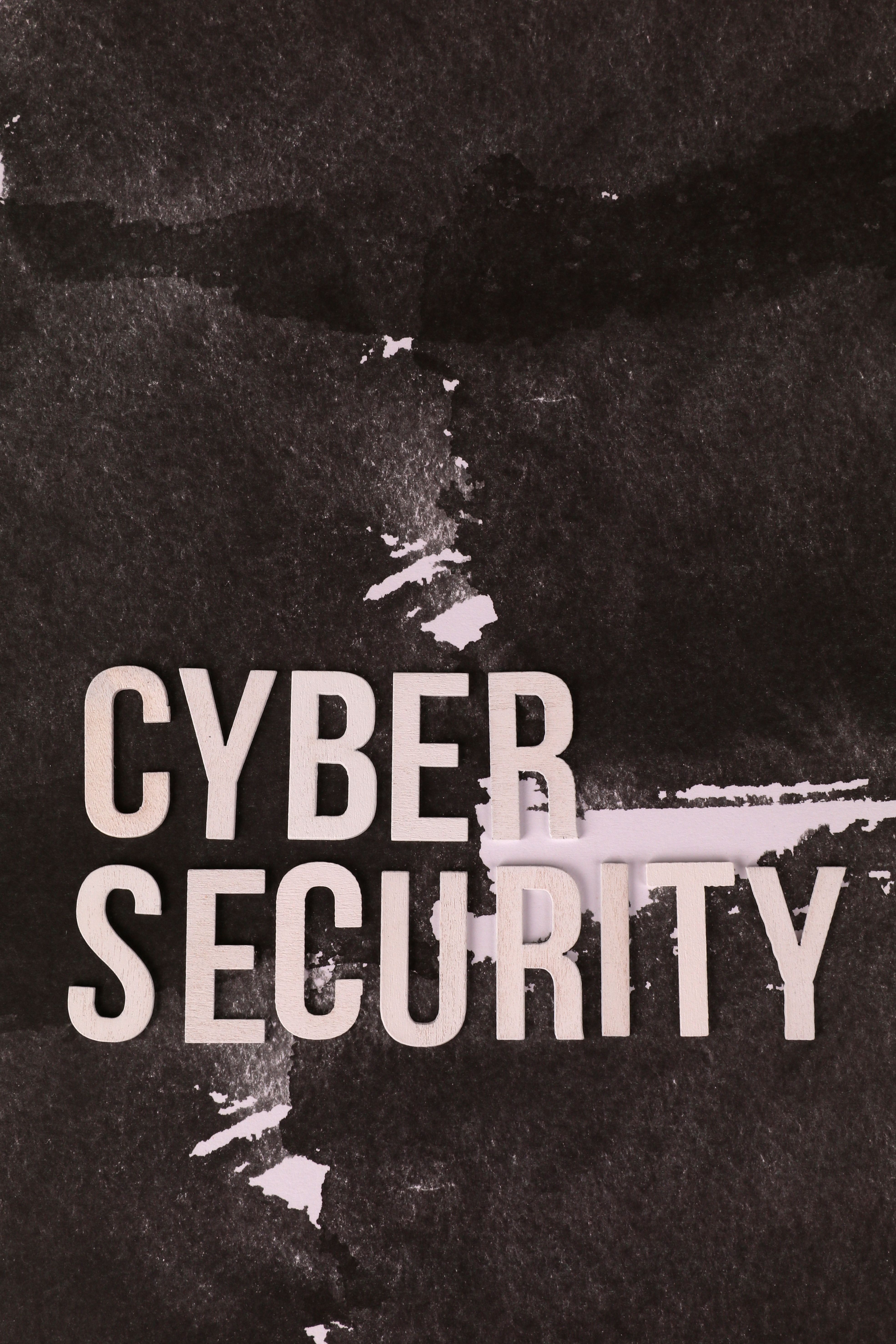 Artistic abstract illustration emphasizing cyber security.