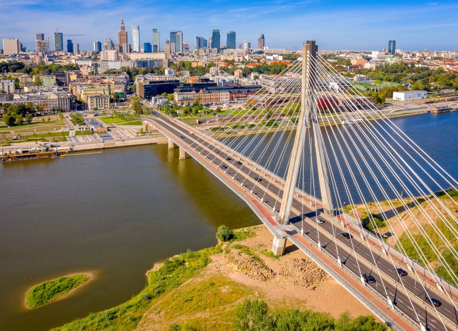 Warsaw, Poland — streets and everyday scenes · stay connected with a Warsaw eSIM from My Holiday SIM