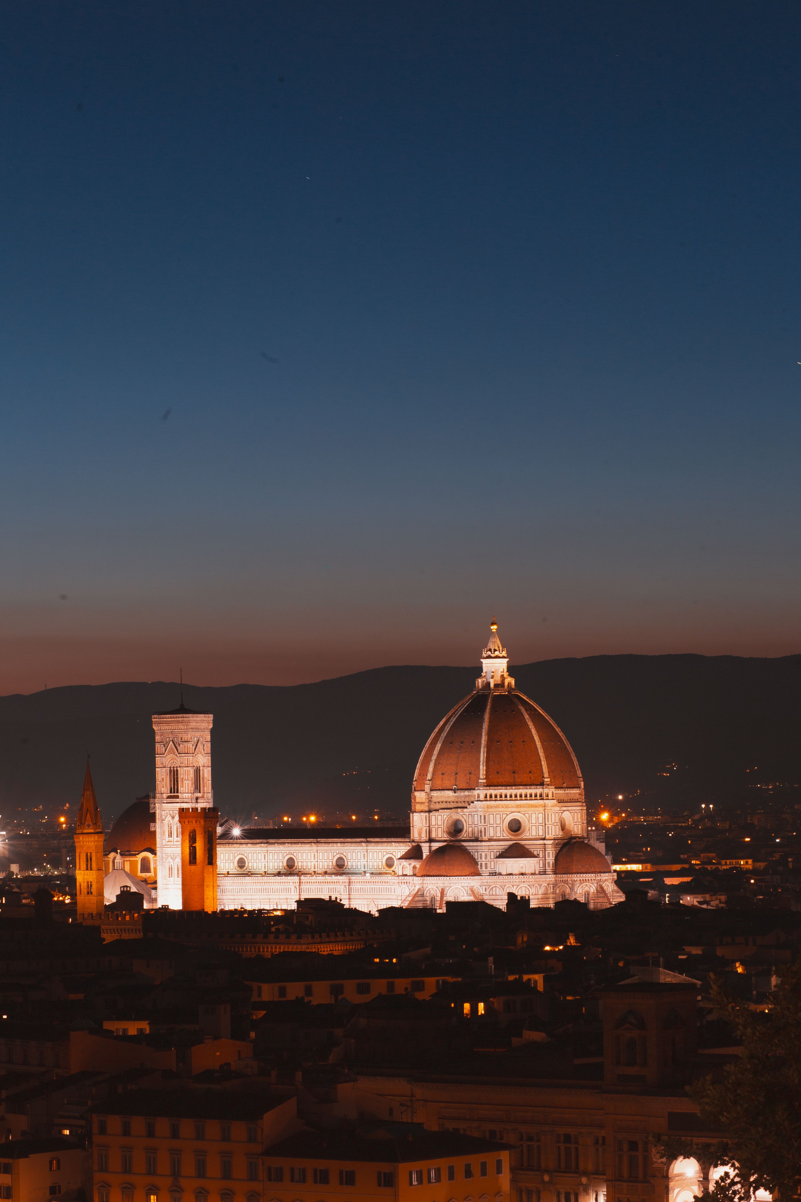 Florence Cathedral at Dusk in Tuscany, Italy