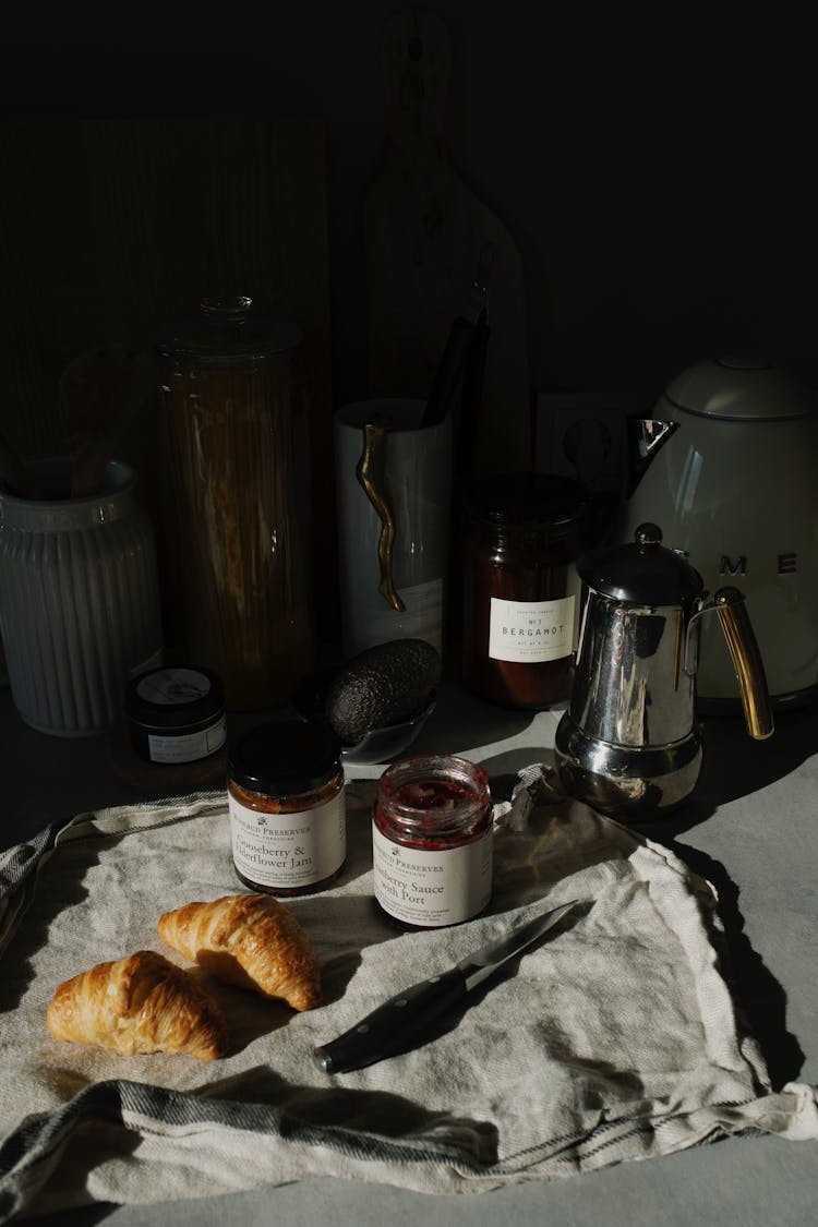 Croissants And Jams