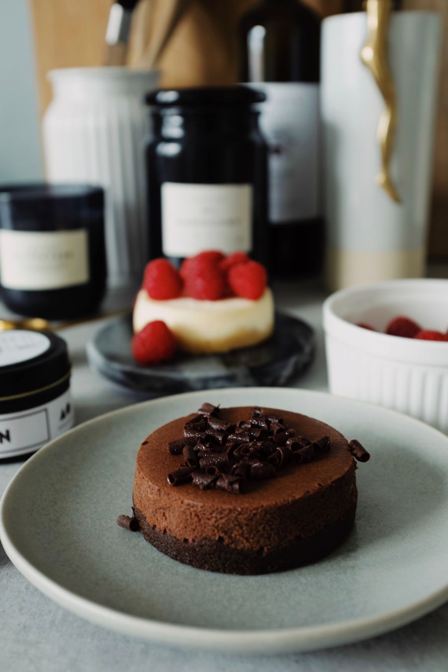 Chocolate cake dessert