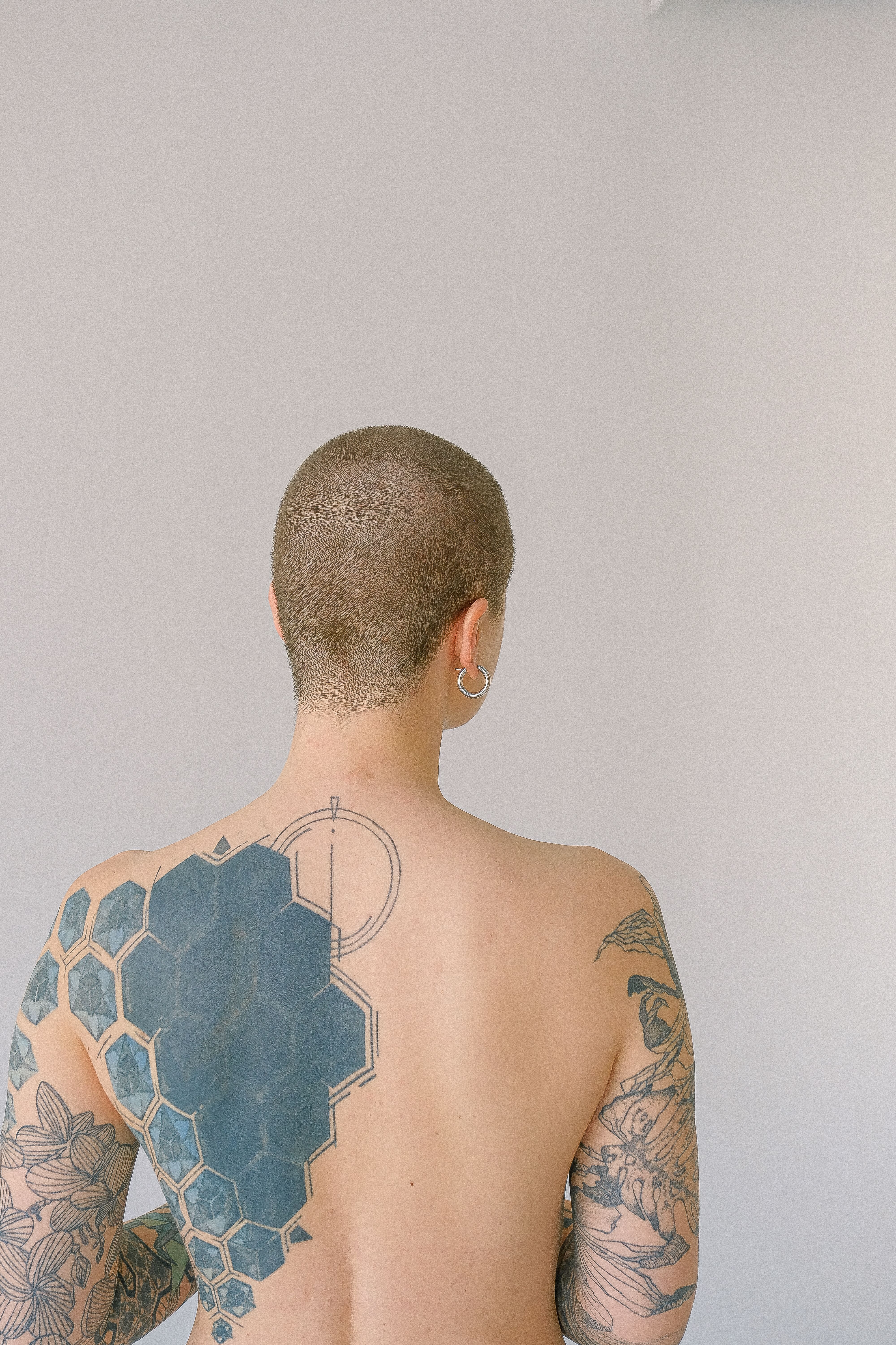 Serpent spine tattoo