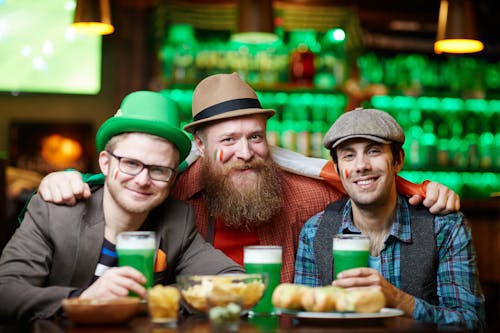 Group of Friends at a Bar